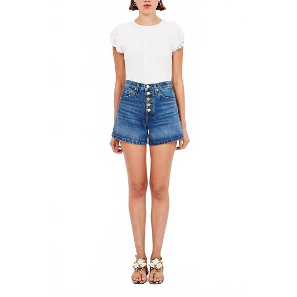 NEW ULLA JOHNSON greta high rise short in danube